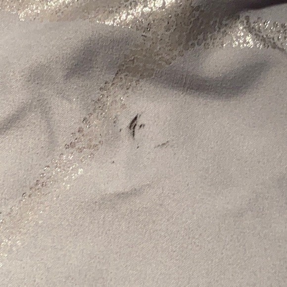 Twin XL bed bedding comforter with Sham grey & silver College Dorm size bed - Picture 5 of 9